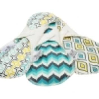 Blümchen wasserdichte Binde 3erPack Butterfly L