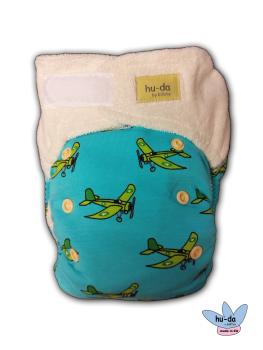 Höschenwindel mit Flugzeugen für Baby