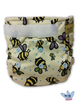 hu-da PUL-Überhose Klett NEWBORN supersoft