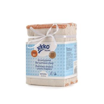 xkko Prefold 6erPack Bio-Baumwolle