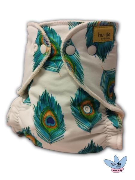 Höschenwindel mit Pflaumuster für Babys