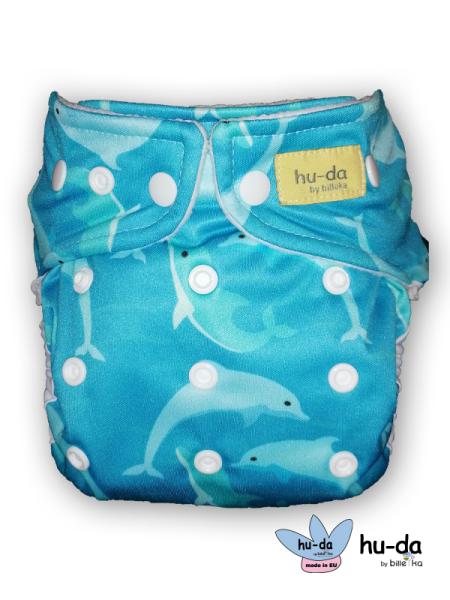 hu-da PUL-Überhose Snaps ONE-SIZE